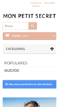 Mobile Screenshot of monpetitsecret.com