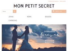 Tablet Screenshot of monpetitsecret.com